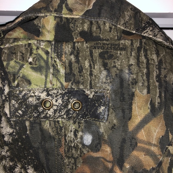 Levi Strauss X Mossy Oak jacket, vintage hunter gear, size L 100% polyester - Picture 10 of 10